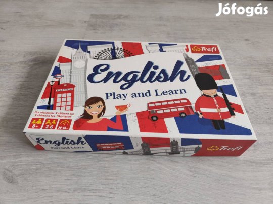English Play and Learn (Trefl ) - angol oktató játék, társasjáték