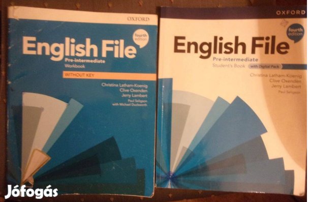 English file Pre-intermediate online practice nélkül 2 könyv egyben f