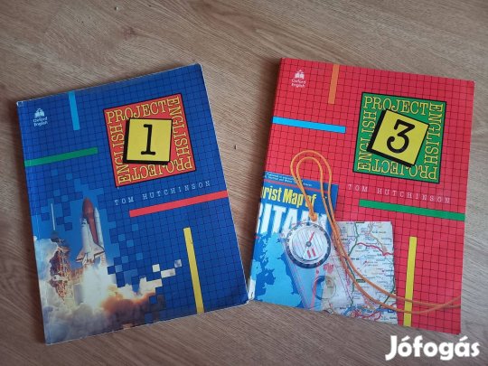 English project 1 és 3.kötet Angol könyvek