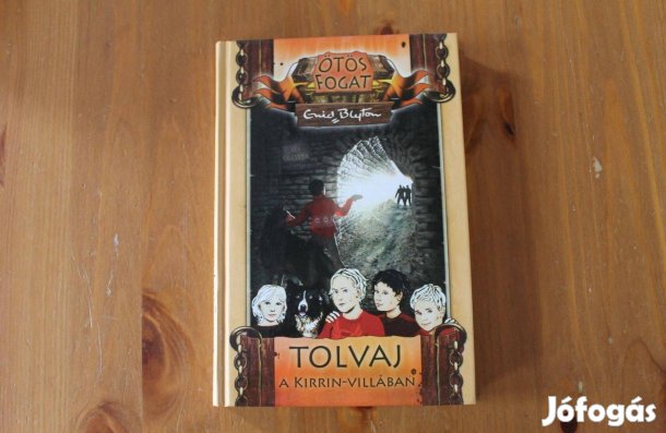 Enid Blyton - Tolvaj a Kirrin villában ( Könyvmolyképző ) Ötös fogat