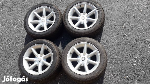 Enkei King 16" 16 ET 13 alufelni 5x120 225/50r16 nyári gumi
