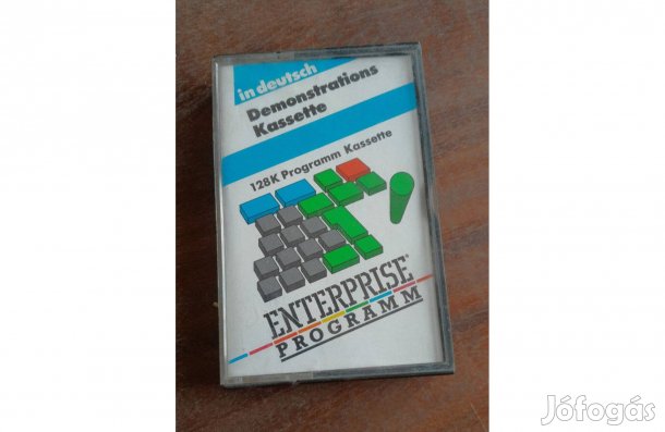 Enterptise 128 számítógép demókazettája