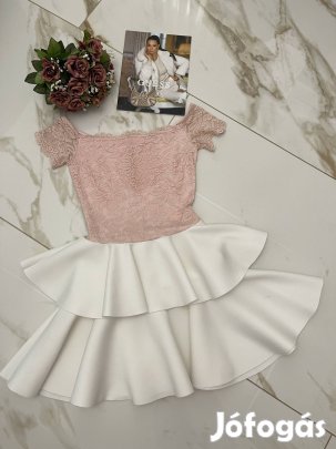 Envy csipkes fodros ruha s 