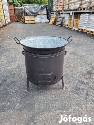Enyhe szépséghibás 70literes üst és üstház egyben vagy külön külön