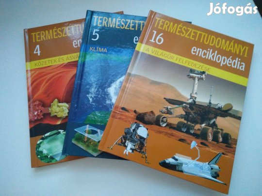 Eperjessy László (szerk.) - Természettudományi enciklopédia 4, 5, 16