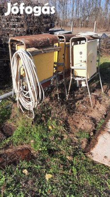 Építési elektromos felvonulási szekrény (Kalocsa tip.)