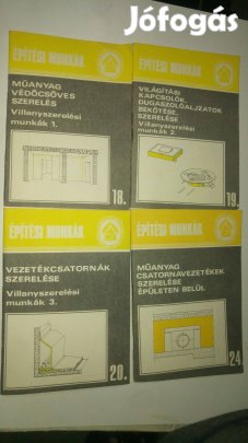 Építési munkák - 18. -19. - 20. -24. szám