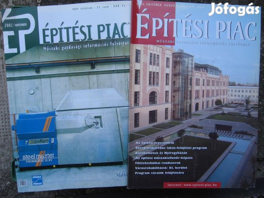 Építési piac, építőipari szaklap (10)