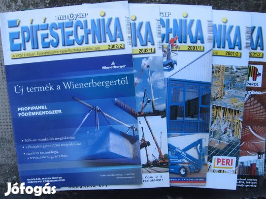 Építéstechnika, építőipari szaklap (2)