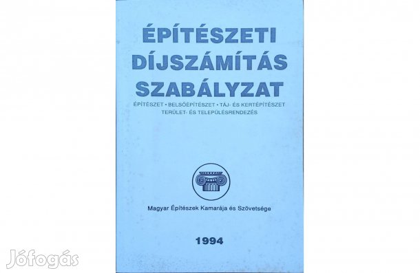 Építészeti díjszámítás szabályzat 1994
