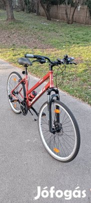 Épített, teljesen új 28-as, 21 sebességes női kerékpár 