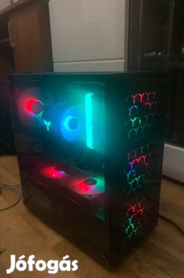 Épített számítógép+monitor