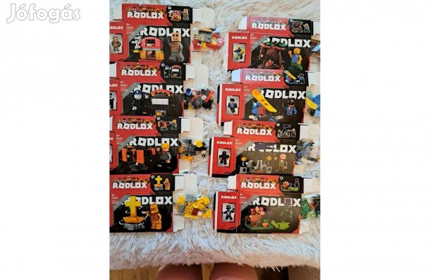 Építhető figura készletek 8 csomag egyben/Rodlox felirattal