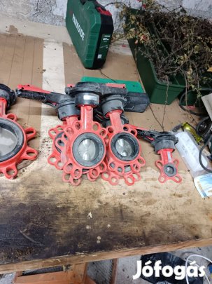 Építkezésböl maradt Ipari pillangó szelepek eladó!