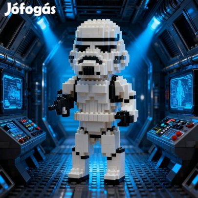 Építőkocka - Star Wars Stormtrooper (bontatlan dobozban)