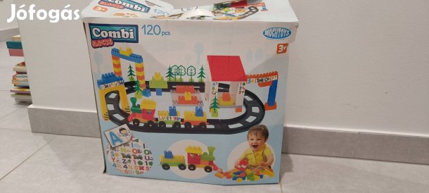 Épitőkockás kisvasút