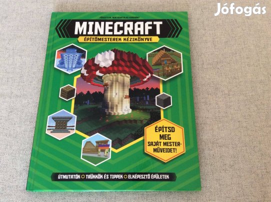 Építőmesterek kézikönyve Minecraft könyv
