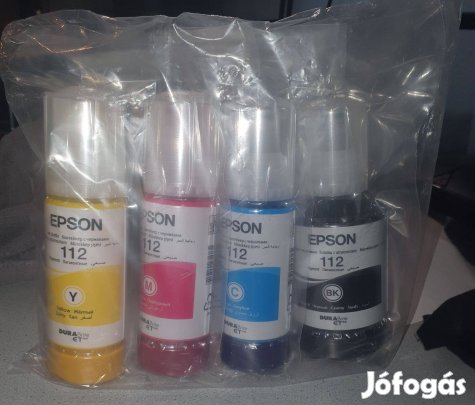 Epson Durabrite ET INK 112 gyári új bontatlan Epson Ecotank L11160 hoz