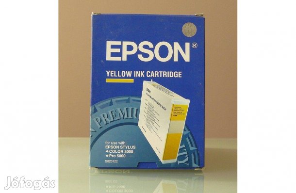 Epson S020122 tintapatron ; Epson S0201 ; Epson C13S020122 sárga tinta