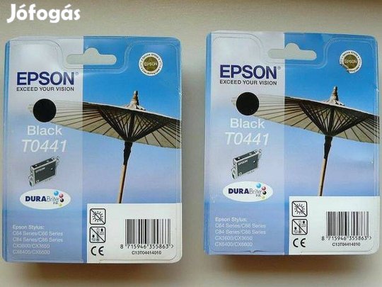 Epson T0441 eredeti fekete , T04414010 tintapatron = 5000-Ft