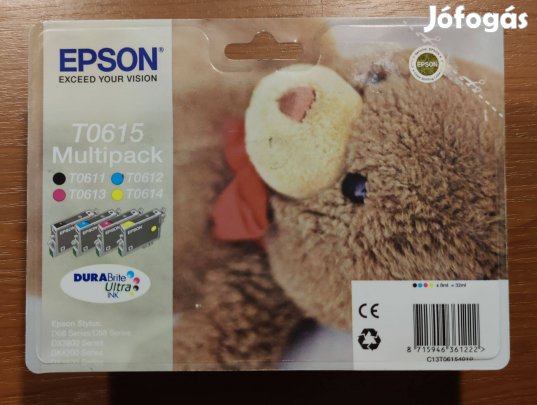 Epson T0615 Multipack eredeti tintapatron - Bontatlan, Új
