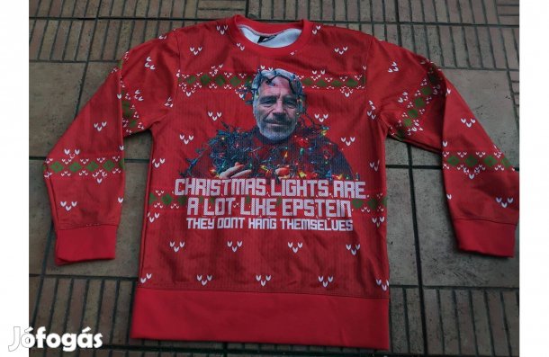 Epstein karácsonyi pulóver M