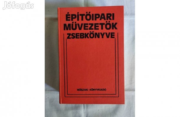 Épületipari Művezetők Zsebkönyv- Markó Iván