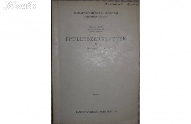 Épületszerkezetek II. Ábraanyag 1. füzet 1973 - Bruzsa László