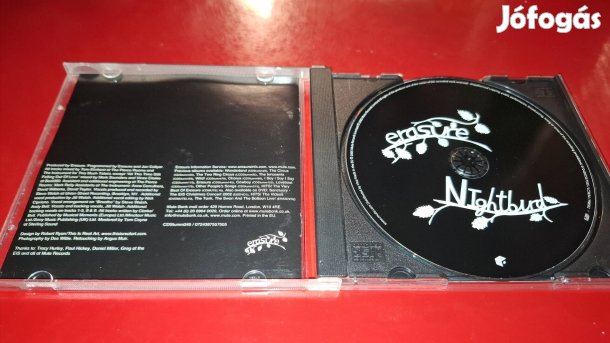 Erasure Nightbird Cd 2005