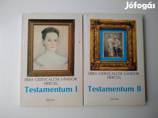 Erba Odescalchi Sándor herceg - Testamentum I-II