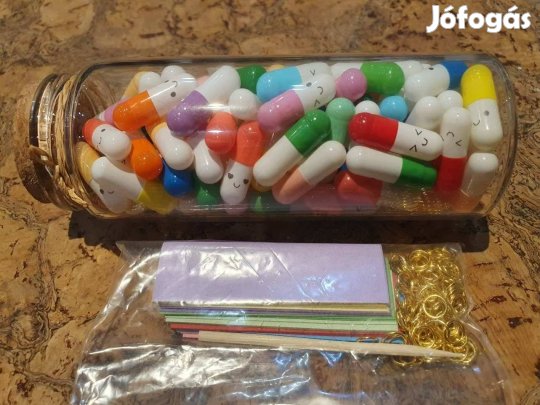 Érdekes igényes színes üzenőkapszulák teljes készlet nem csak titkos ü