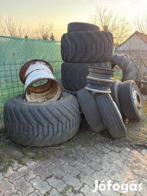 Erdészeti kerék, felni, gumi