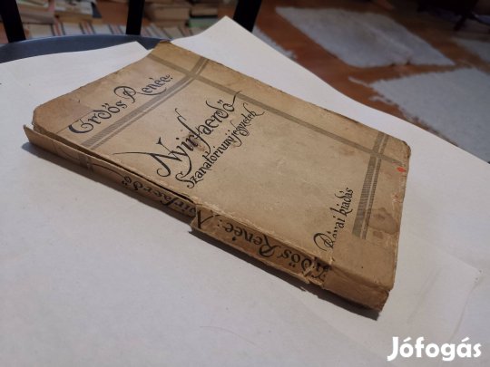 Erdős Renée - Nyírfaerdő - szanatóriumi jegyzetek (1927) - aláírt ! -