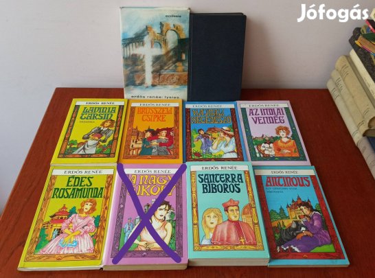 Erdős Renée könyvcsomag / 9 db könyv