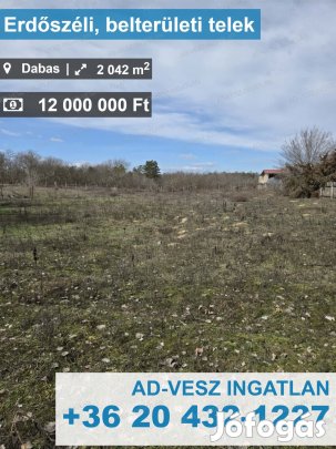 Erdőszéli, belterületi építésitelek