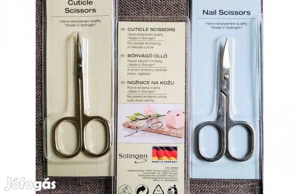 Eredei Solingen Bőr Vagy körömvágó olló német Szakkereskedésből