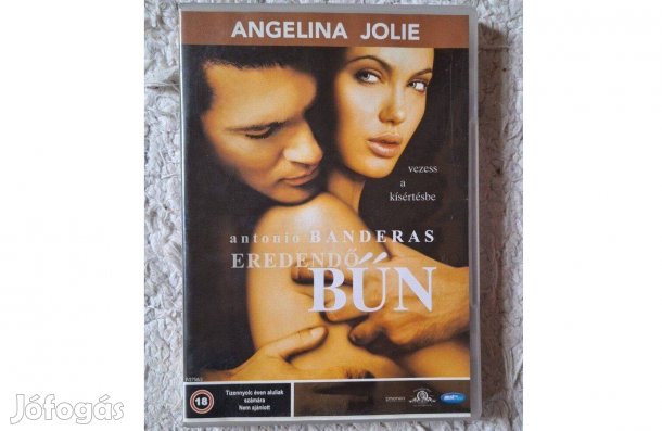 Eredendő bűn DVD eladó. Antonio Banderas és Angelina Jolie