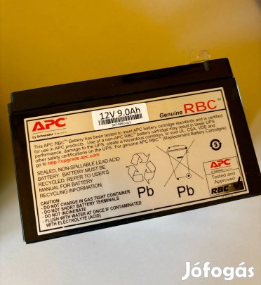 Eredeti APC RBC4 9Ah csere akkumulátor