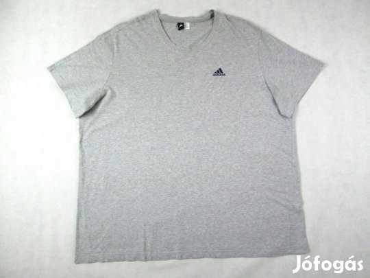 Eredeti Adidas (3XL) Rövid Ujjú Férfi Szürke Póló