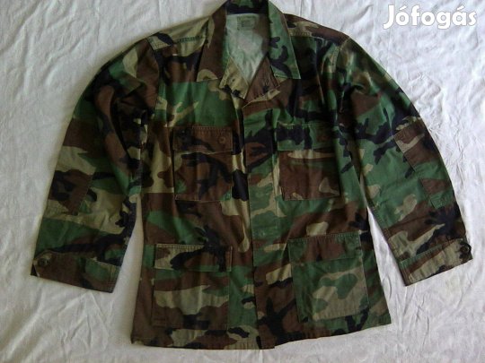 Eredeti Amerikai katonai Woodland zubbony Medium-Regular