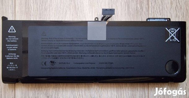 Eredeti Apple A1382 Akku 84%os Apple Macbook Pro A1286 2008-2012