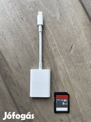 Eredeti Apple lightning A1595 SD kártyaolvasó