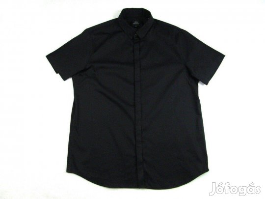 Eredeti Armani Exchange Slim Fit (2XL) Férfi Sztreccses Fekete ING