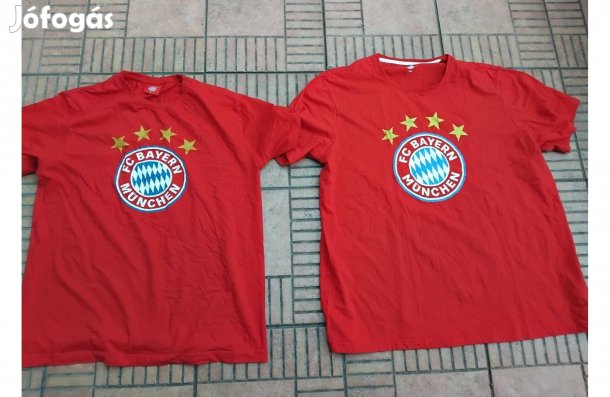 Eredeti Bayern München póló XL 2XL 3XL 2db