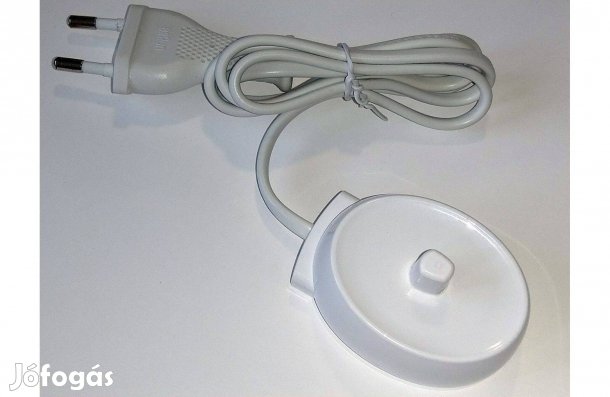 Eredeti Braun 3757 típusú 1.2W vezetéknélküli fogkefe töltő 99.450.407