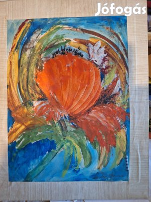 Eredeti Bredák Ilona festmény eladó. 