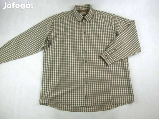 Eredeti CAMEL Active (2XL / 3XL) Hosszú Ujjú Férfi Apró Kockás ING