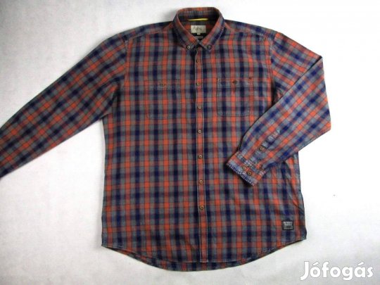 Eredeti CAMEL Active (XL / 2XL) Hosszú Elegáns Ujjú Férfi Kockás ING