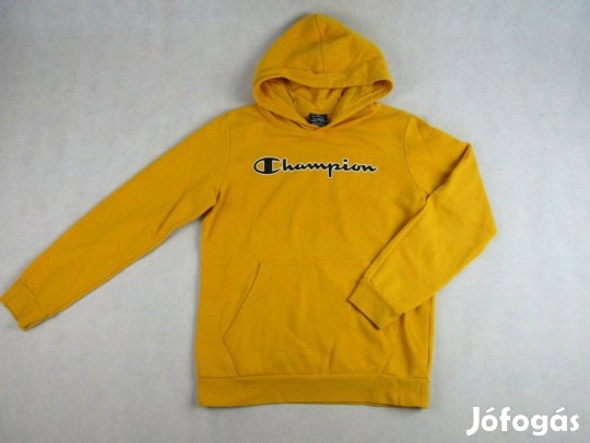 Eredeti Champion (Gyerek) Hosszú Ujjú Sárga Kapucnis Pulóver