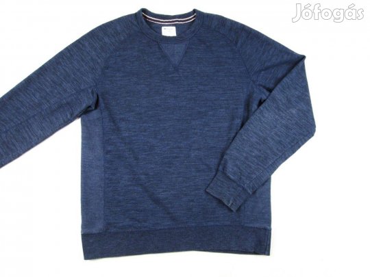 Eredeti Champion (M) Sportos Elegáns Férfi Pasztell-KÉK Pulóver